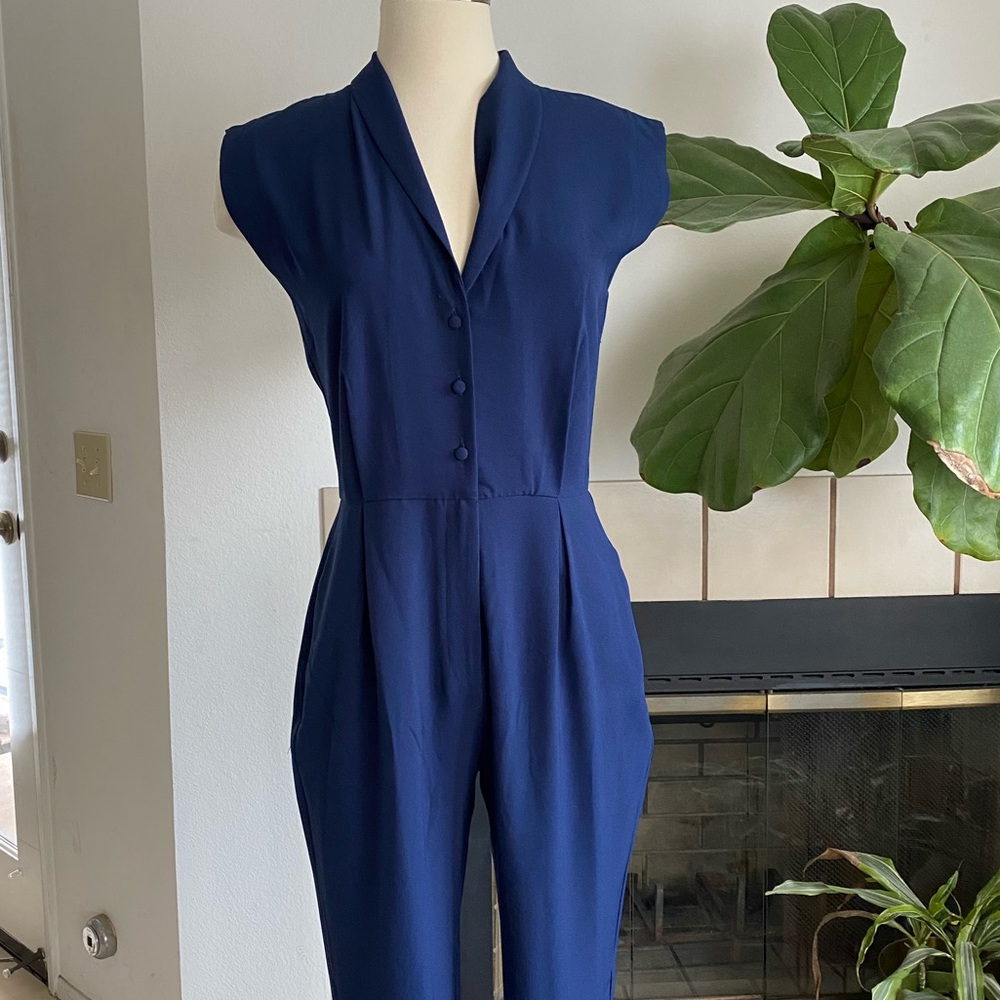Navy Blue jumpsuit